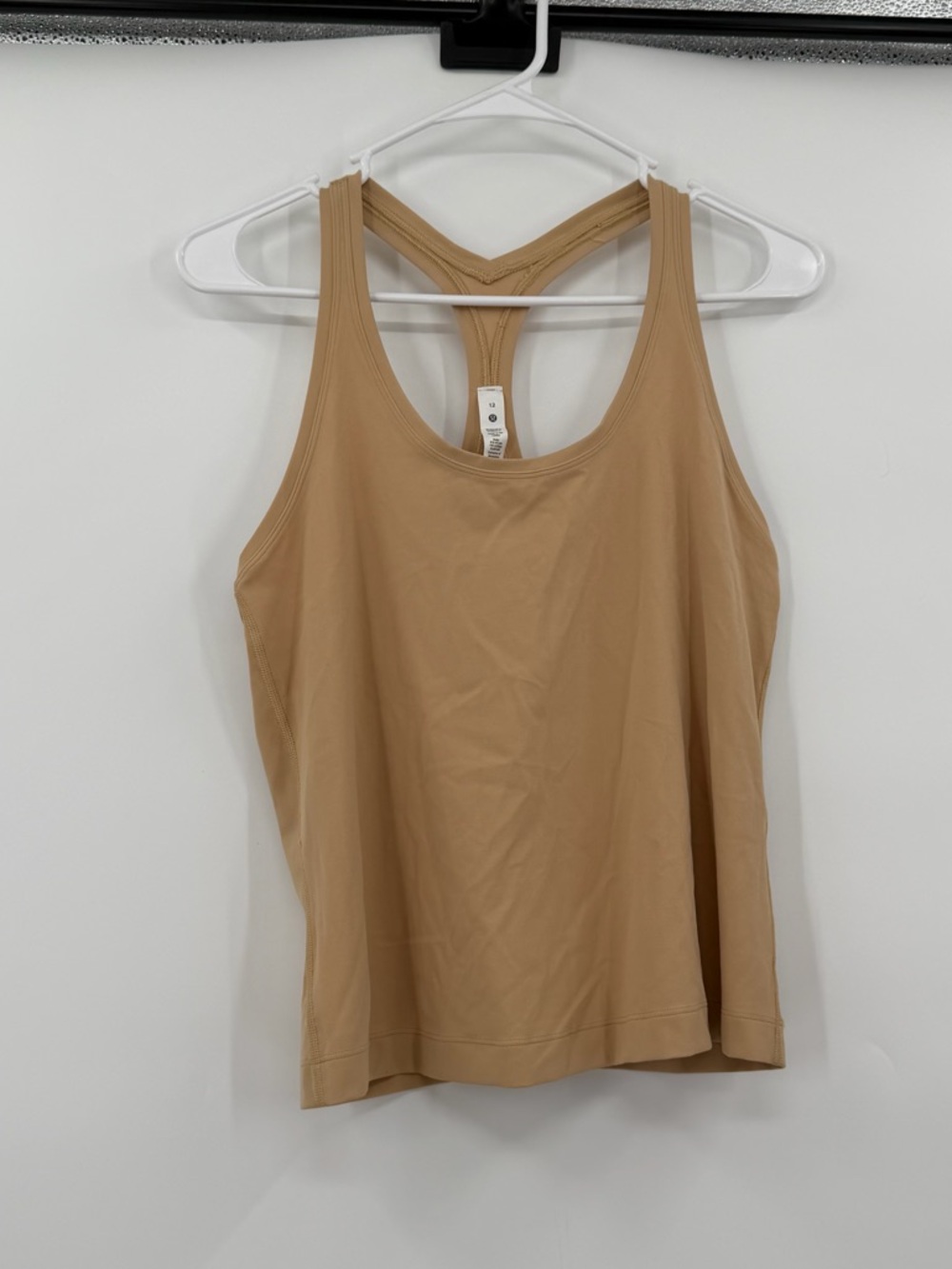 lululemon athletica Tan Racerback Tank Top